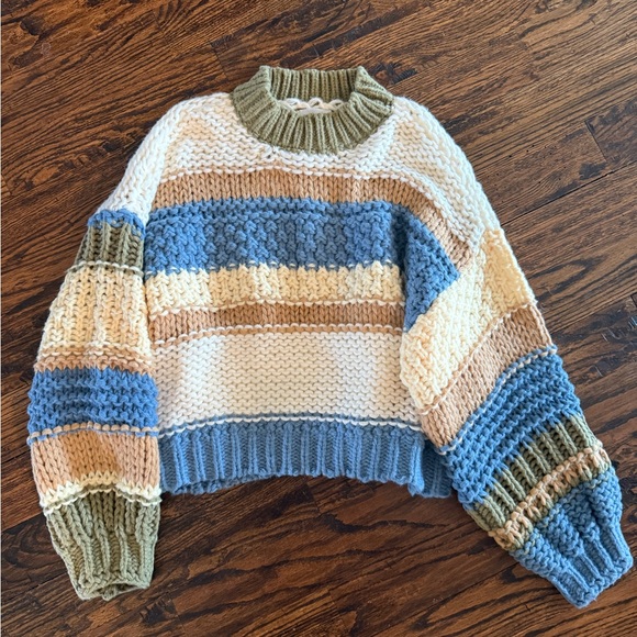 Three Bird Nest Sweaters - NWT! Chunky Knit Sweater